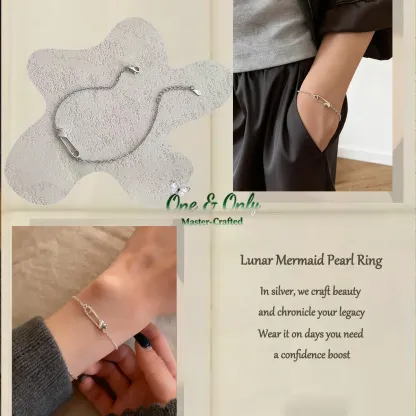 Sterling S925 Silver |The Karma Clip Bracelet | Gift of Love & Protection | The love you give returns to find you