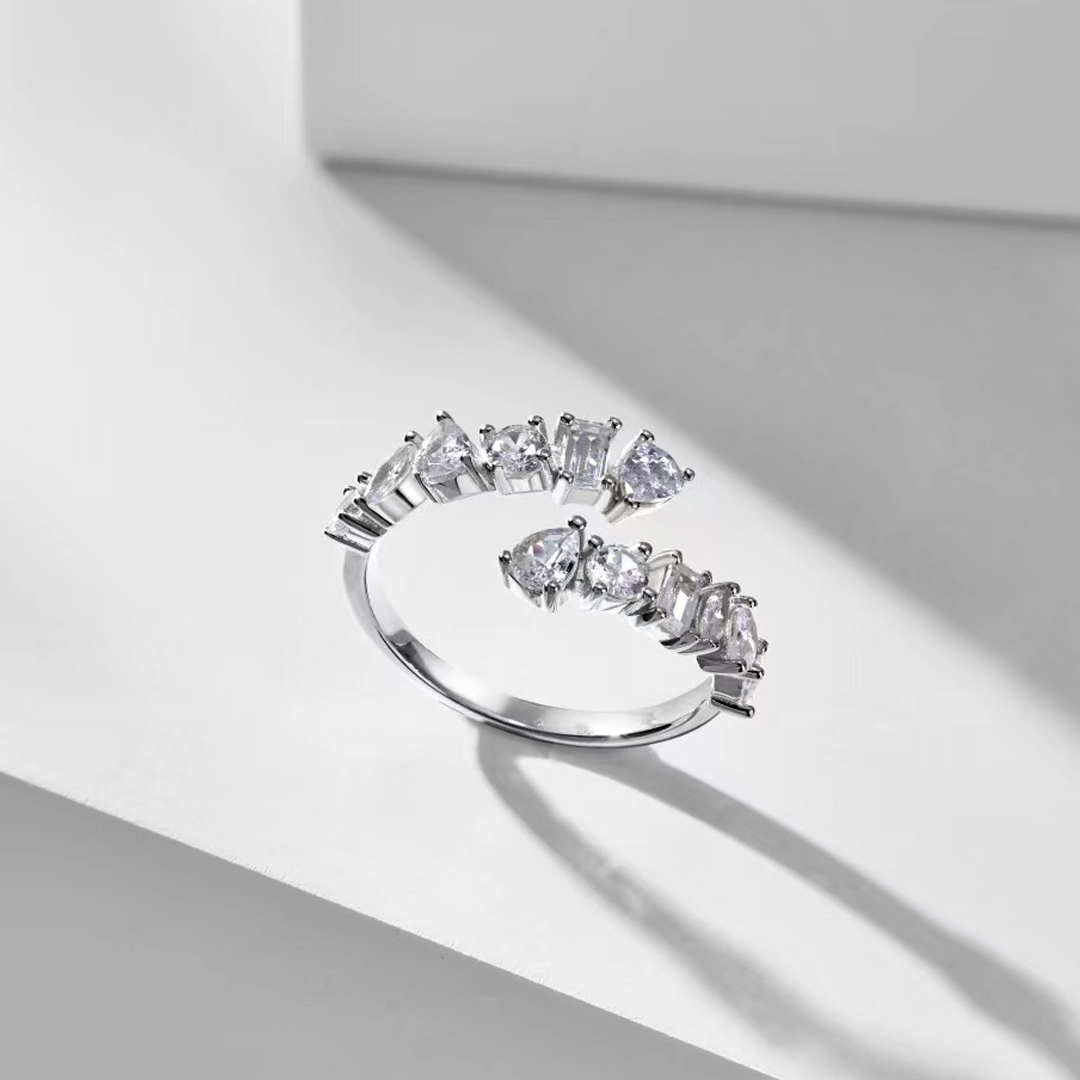 I'll Be With You Teardrop Sea Wave Ring | Gift for Soulmate❤Forever Loved