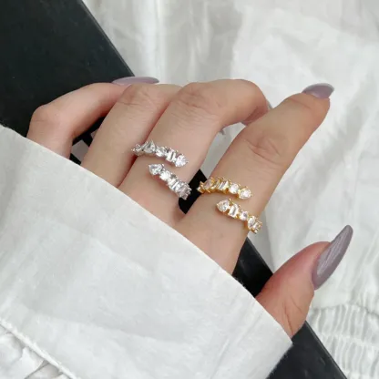 I'll Be With You Teardrop Sea Wave Ring | Gift for Soulmate❤Forever Loved