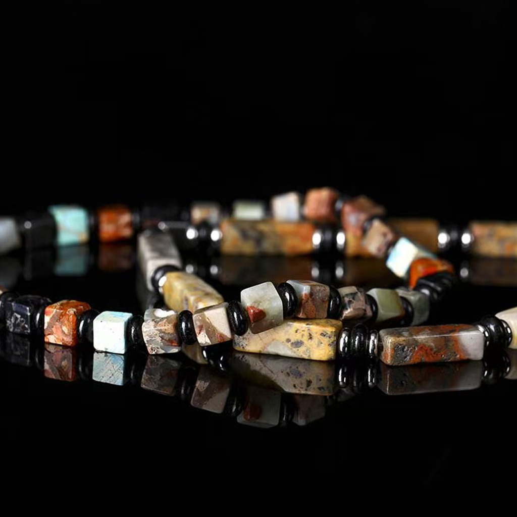 The Five-Element Harmony Stone Bracelet | A Blueprint of Balance for Dad