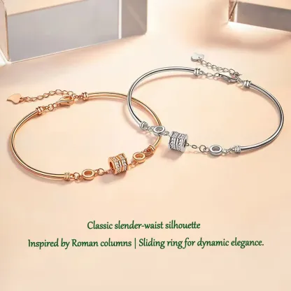 Sterling S925 Silve + 5A Zircon |The True Link Bracelet | Nickel-Free Plating