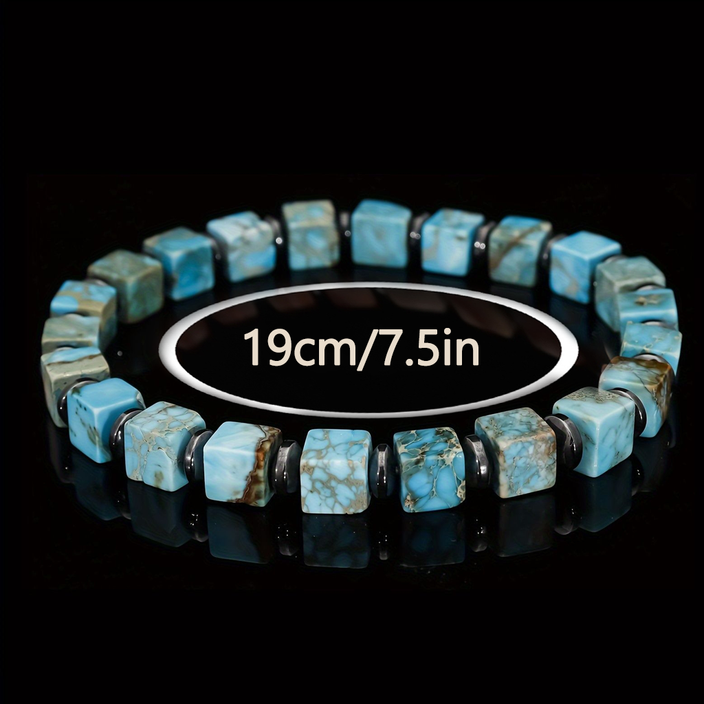 The Ultimate Evolution Turquoise Bracelet for Dad | 2.5 Billion Years in the Making. 