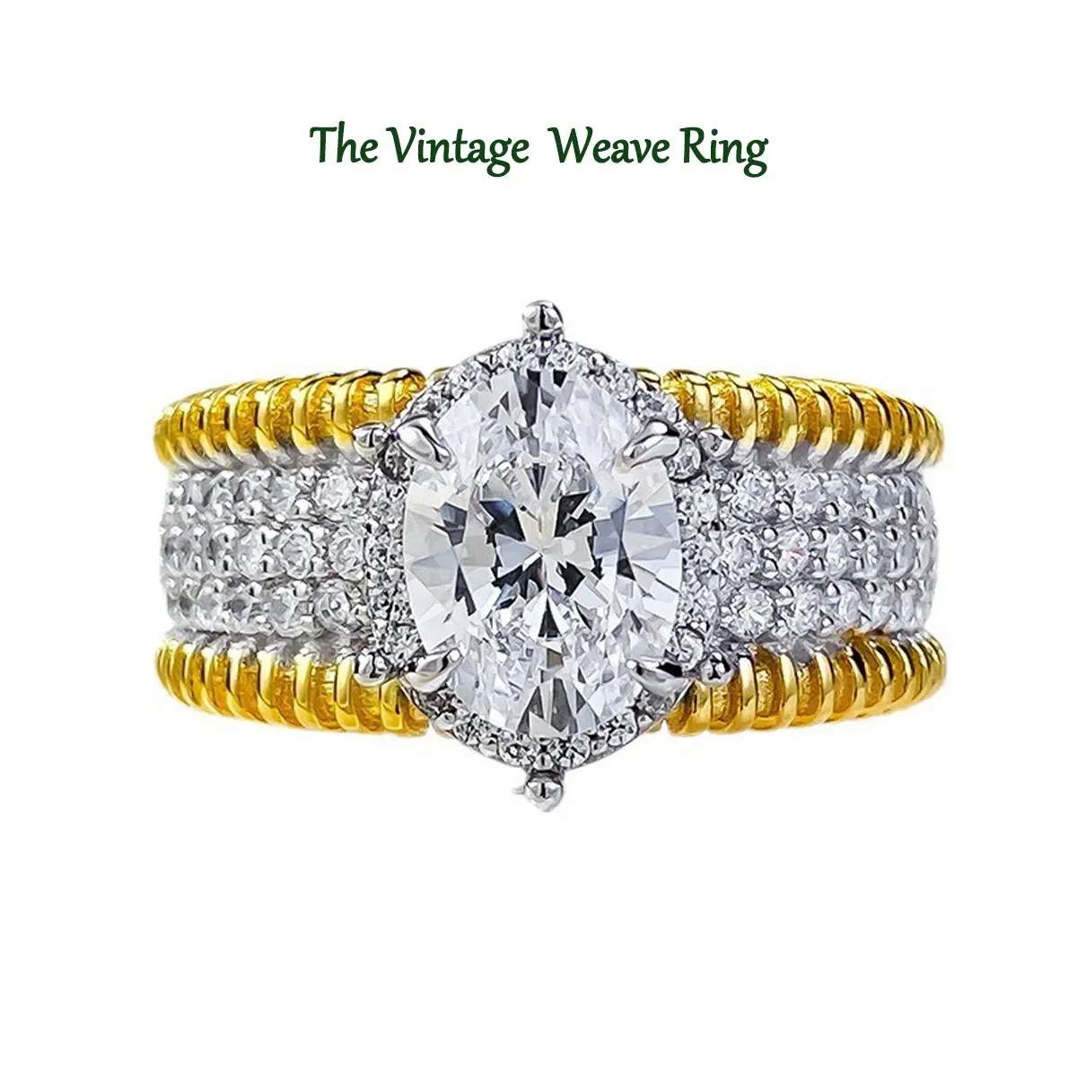 Spirit Leopard Statement Moissanite Ring|Step into a world where mystique meets bold elegance— your new obsession for when “ordinary” just won’t do.