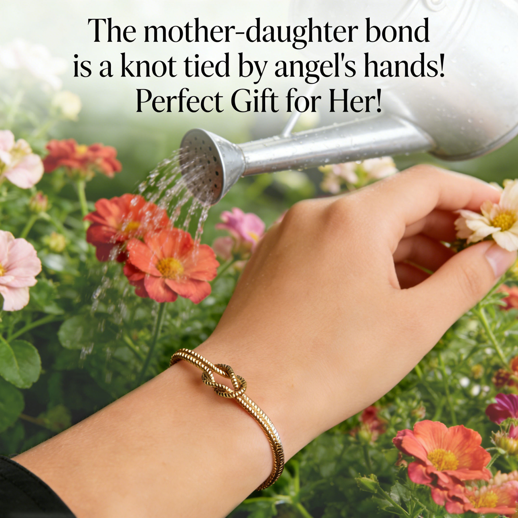 Mother & Daughter Bond Knot Bracelets |  New Year's gift | Forever Linked❤️Forever Loved