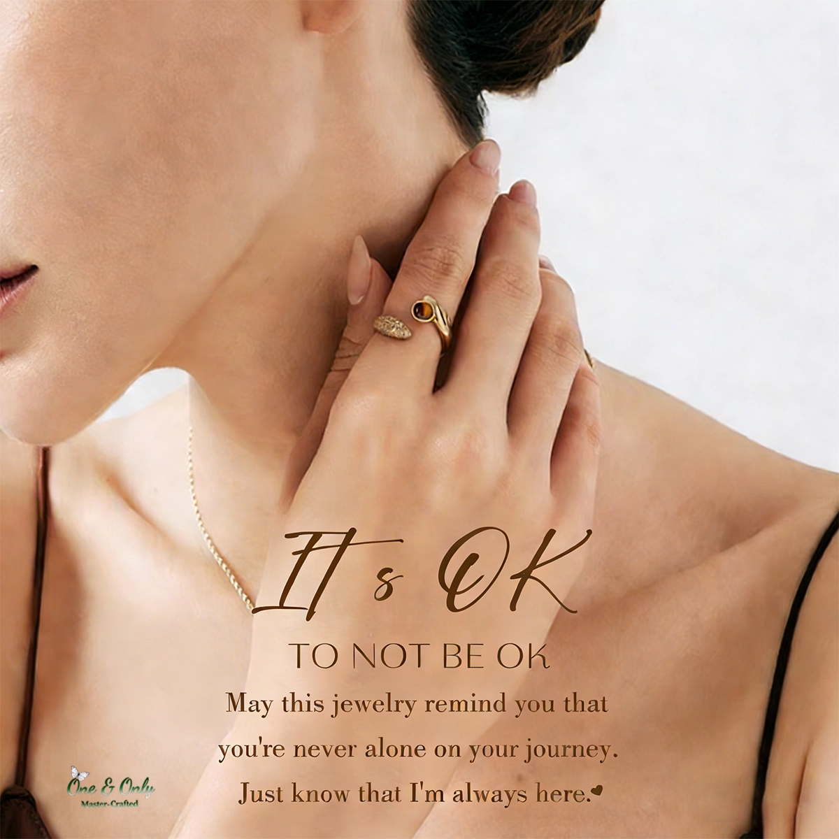  Tiger's Eye Strength Ring | A Stone of Courage, A Symbol of You