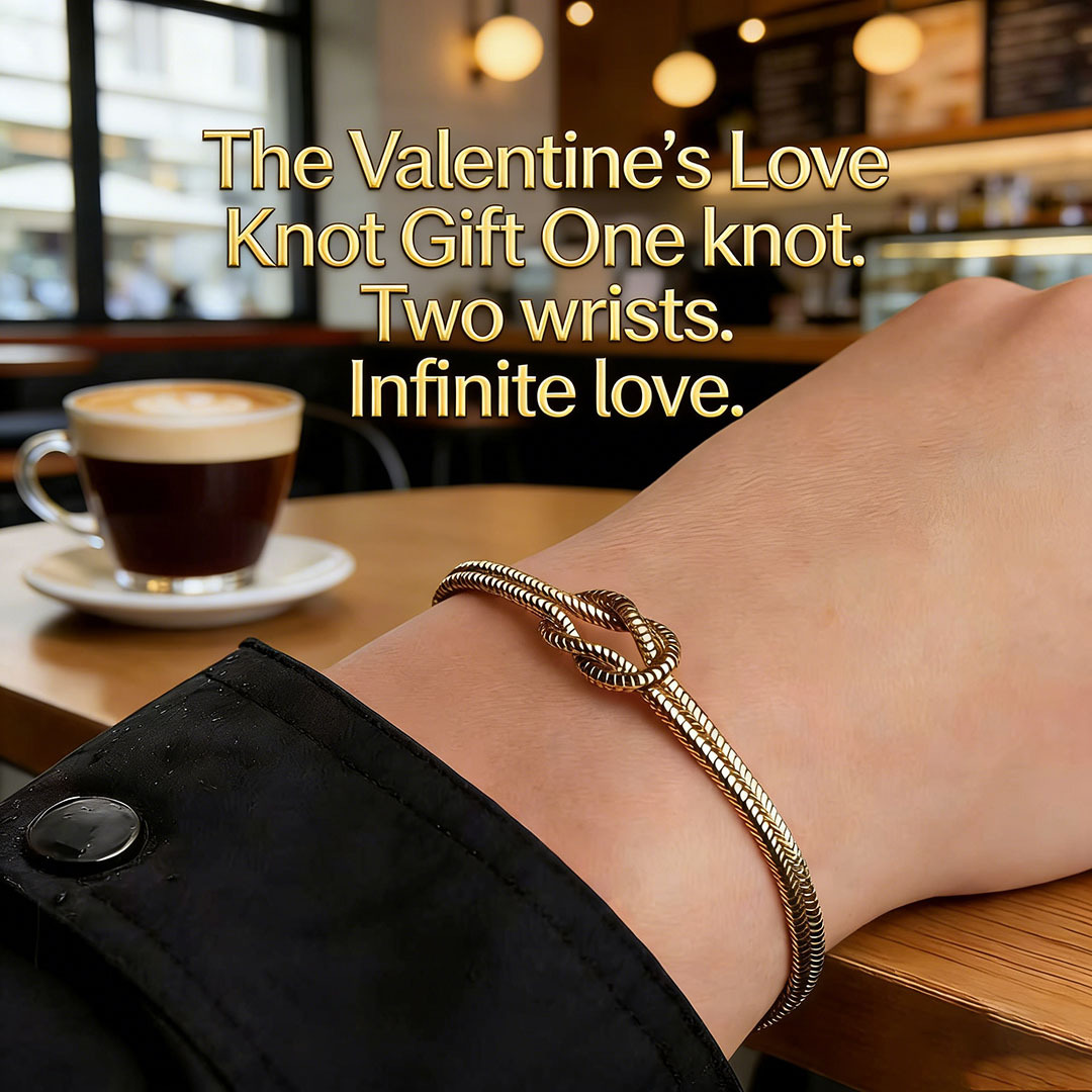 To My Love 💕 The Valentine’s Love Knot Gift |Forever Bond Knot Bracelets | One knot. Two wrists. Infinite love.