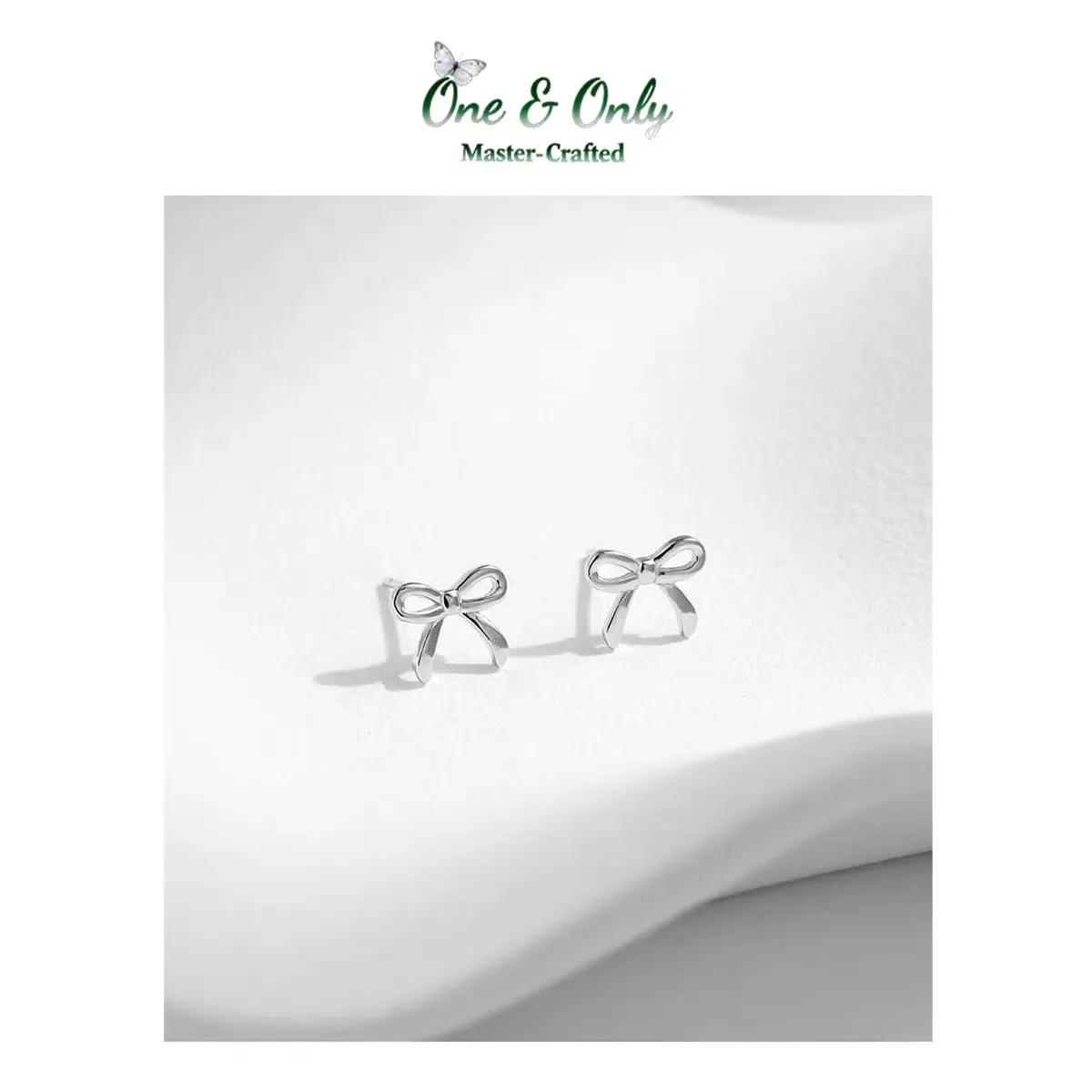 Sterling S925 Silve | Wish-Knot Stud Earrings | Nickel-Free Plating