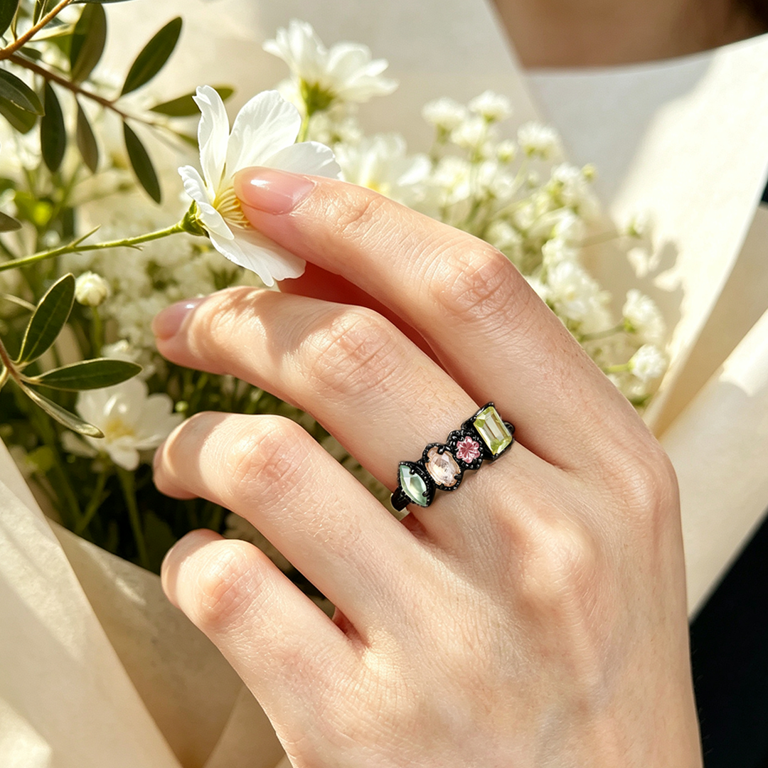 Personalized Family Birthstone Ring – Meaningful Custom Gift For Every Loved One