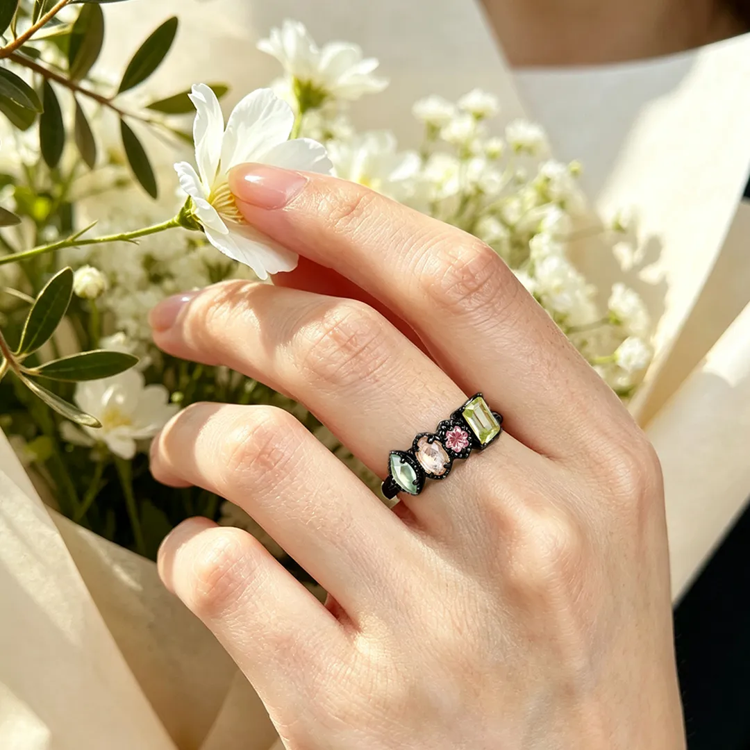 Personalized Family Birthstone Ring – Meaningful Custom Gift For Every Loved One