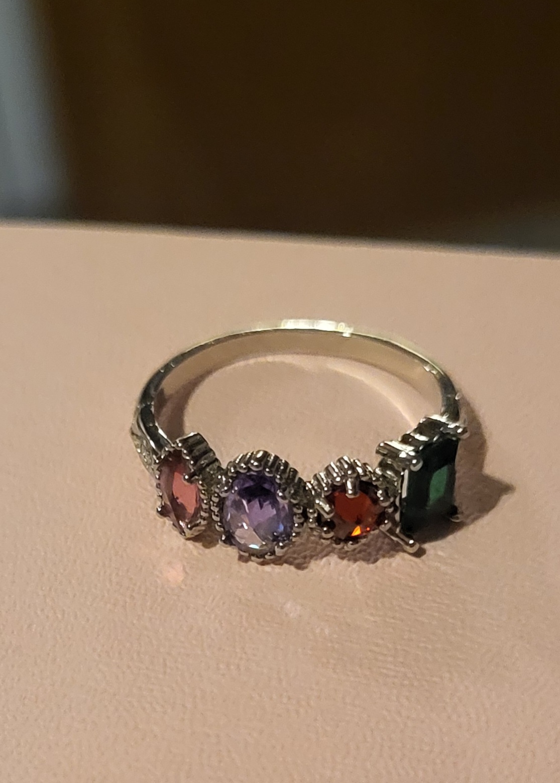 [Copy]💧 Custom Teardrop Birthstone Bracelet – Personalized for Mom – Up to 14 Birthstones 