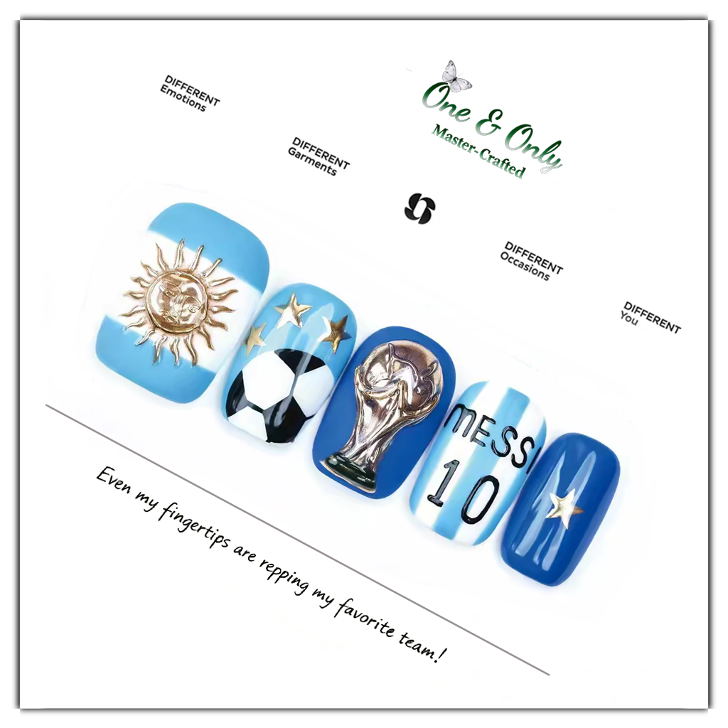 ⚽2026 World Cup Press - On Nails: Wear Your Team Pride on Every Fingertip! 💅