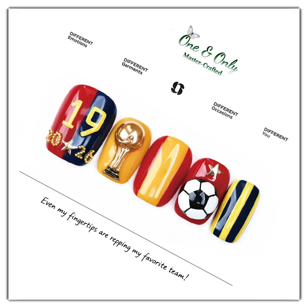 ⚽2026 World Cup Press - On Nails: Wear Your Team Pride on Every Fingertip! 💅