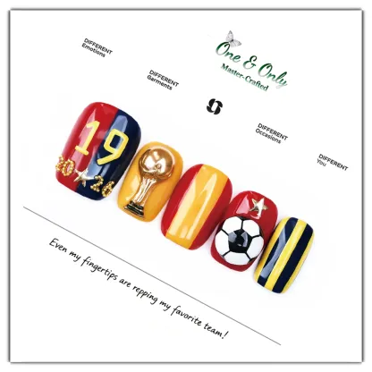 ⚽2026 World Cup Press - On Nails: Wear Your Team Pride on Every Fingertip! 💅