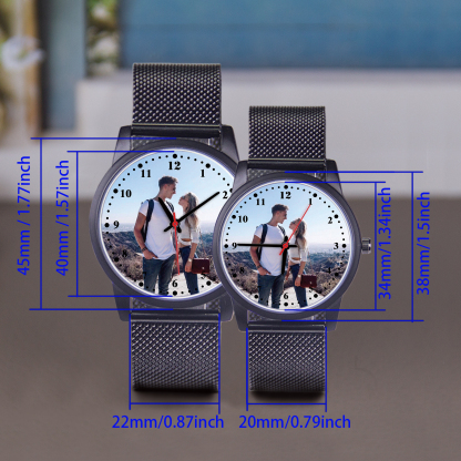 Customizable Quartz Wristwatch