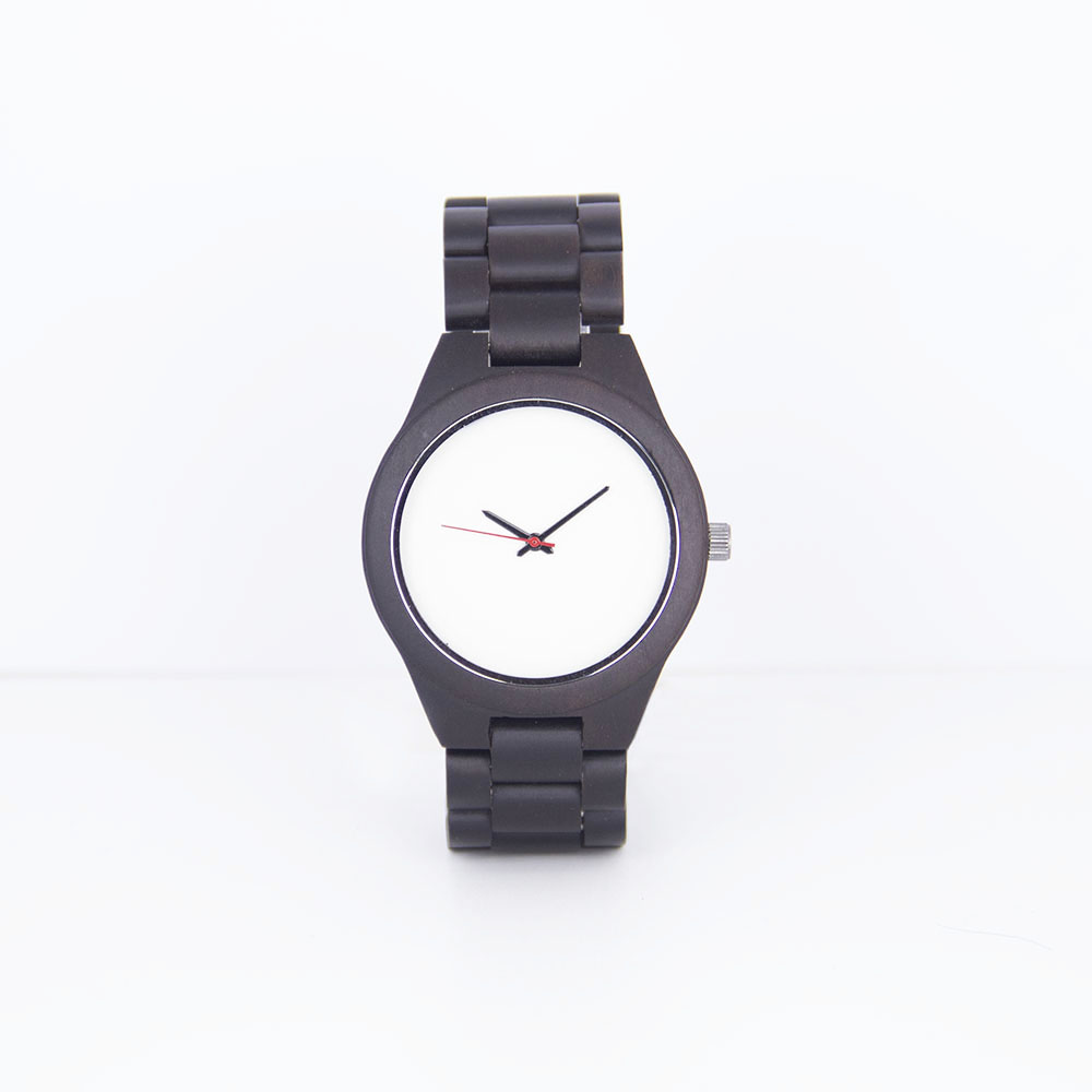 Customizable Quartz Wooden  Wristwatch