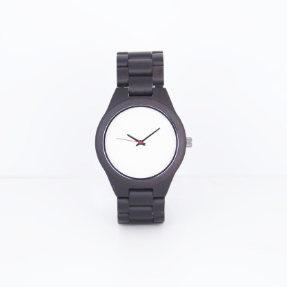 Customizable Quartz Wooden  Wristwatch