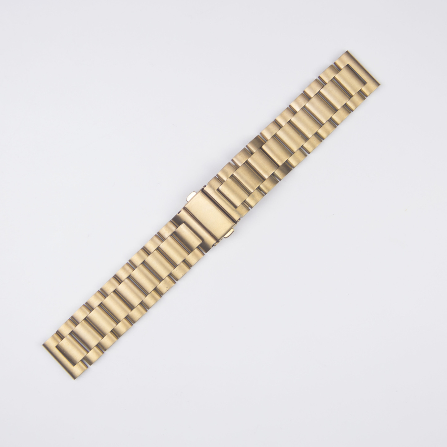 Watch strap made of stainless steel with a width of 22/20mm