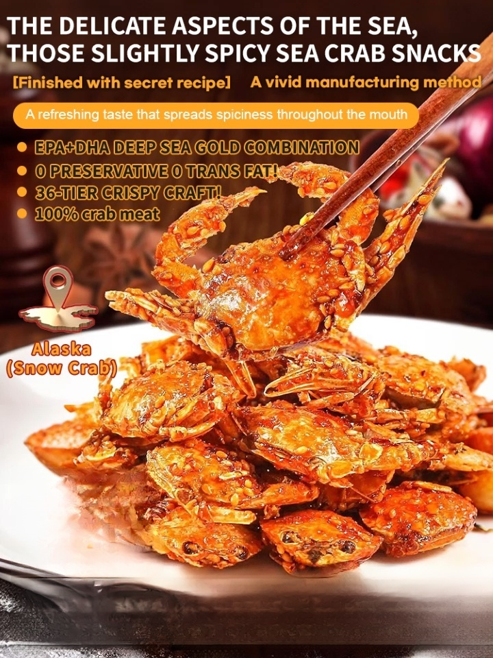 Buy 1 Get 1 Free Alaskan Snow Crab Ready-to-Eat Crispy Crab