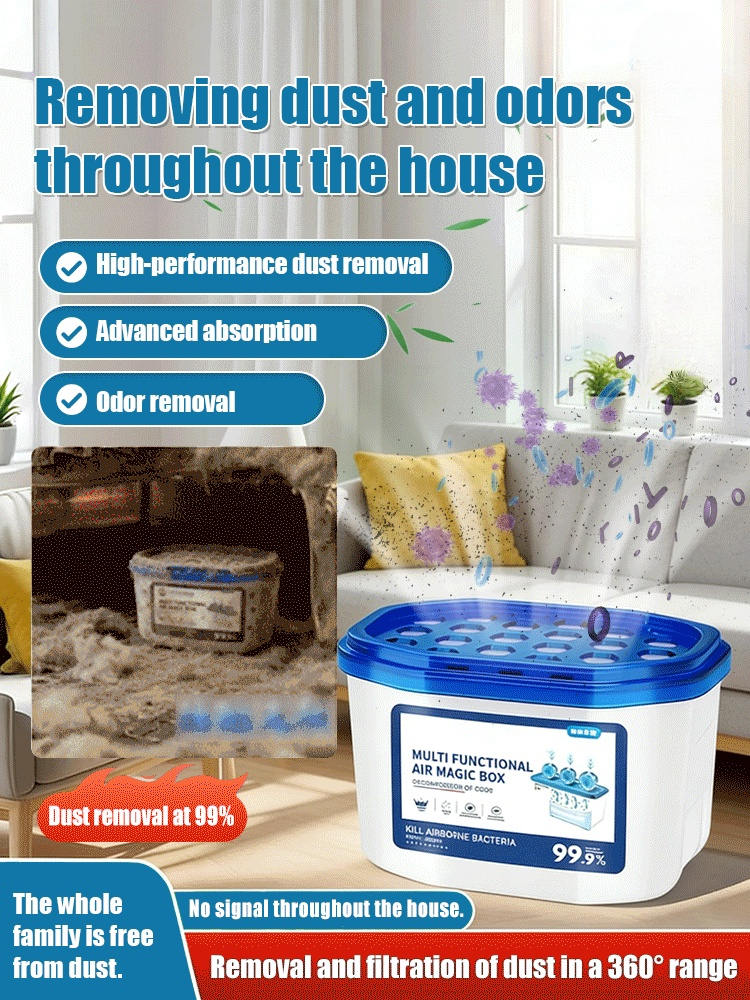 Advanced Biomedical Multi-Functional Dust Removal Box