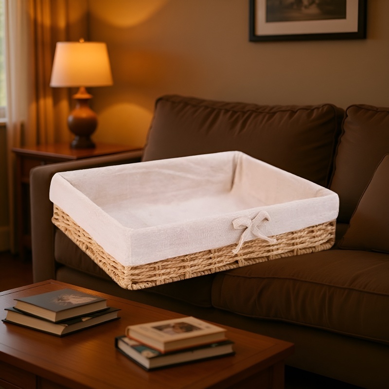 Weaving storage basket