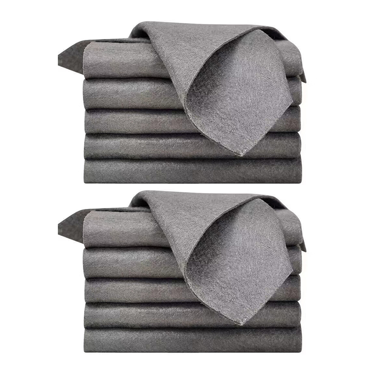 Highly absorbent! A gentle wipe is all it takes to completely remove glass stains!