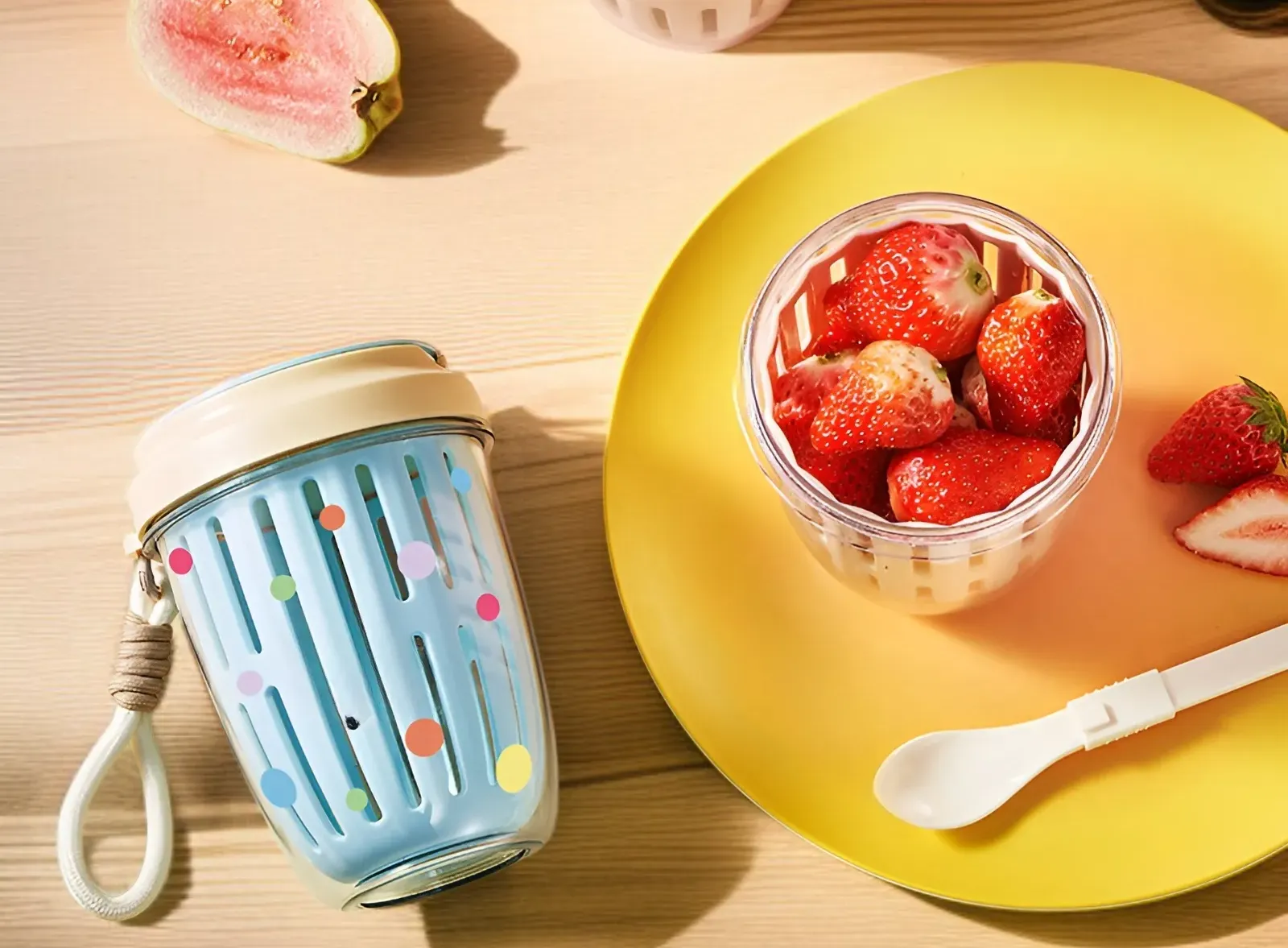 Nutritious drinkable salad breakfast option