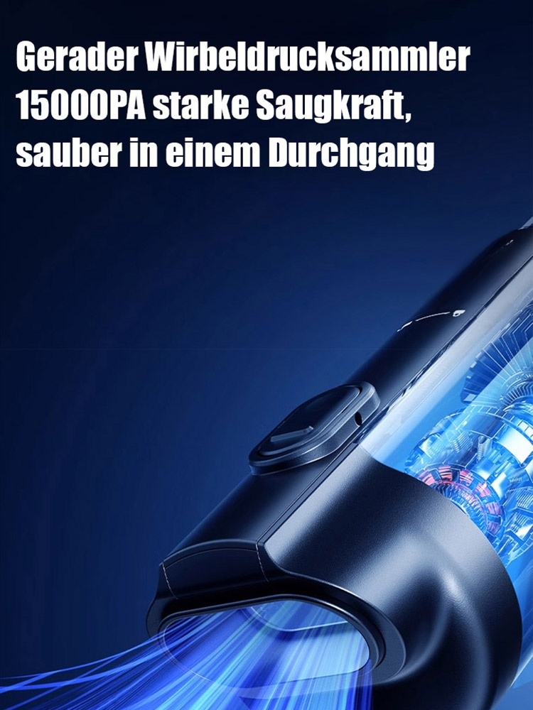 🌪️5-in-1 Intelligenter Handstaubsauger，Ein kabelloser Staubsauger, der sowohl saugen als auch Kleidung pflegen kann.🏠