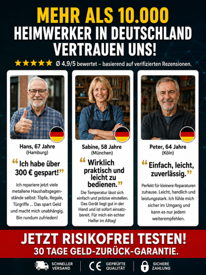 2000 W Ultrahochleistung, präzises Schweißen in 0,1 Sekunden, Effizienz bis zu 500 %!