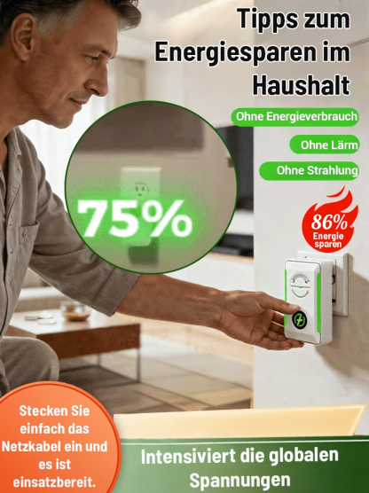 [Sparen Sie 86 % Ihrer Stromkosten] ⚡Direkt vom Hersteller -50 %! Energiesparkönig mit höchster Effizienz – einfach anschließen und loslegen! 💡Halbieren Sie Ihre Stromkosten für das ganze Jahr!