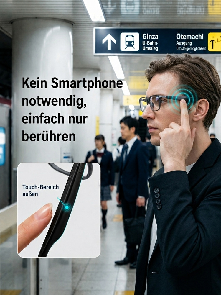 Unglaublich: Smart AI-Übersetzungsbrille für nur 45€, Nur heute!