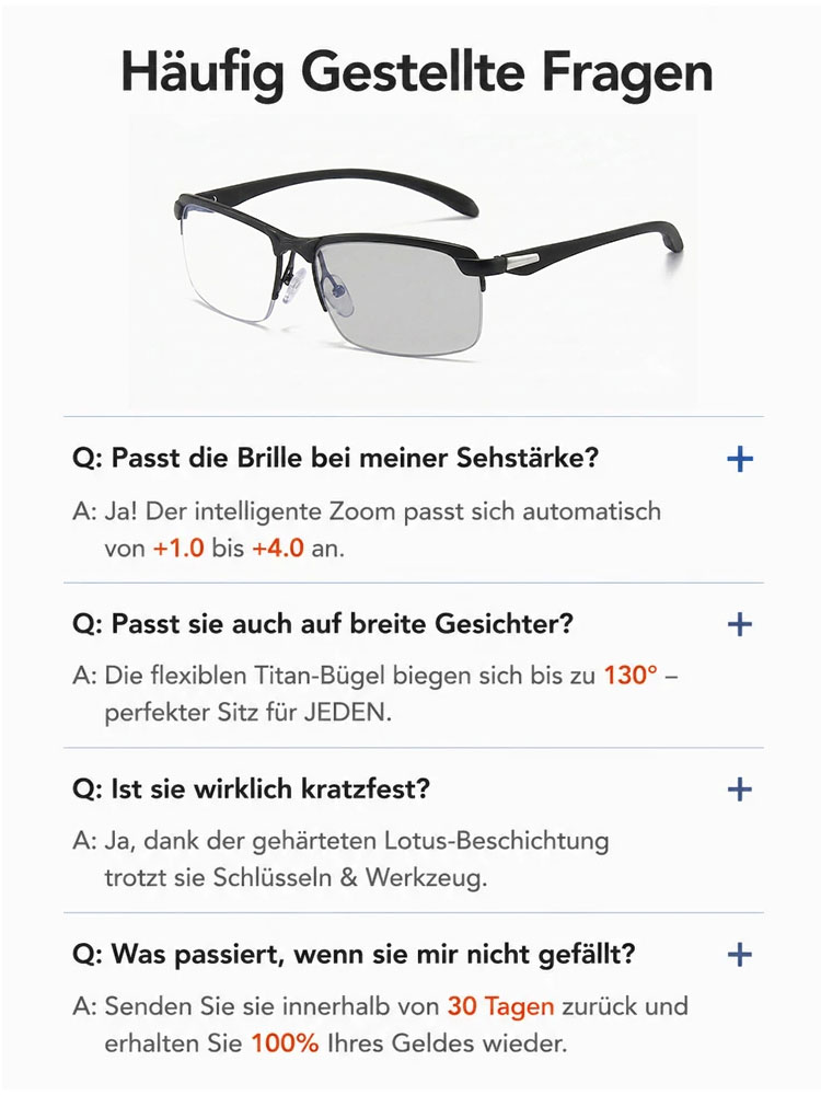 ✨Ohne Augenarzt-Termin – in 1 Sekunde klare Sicht.