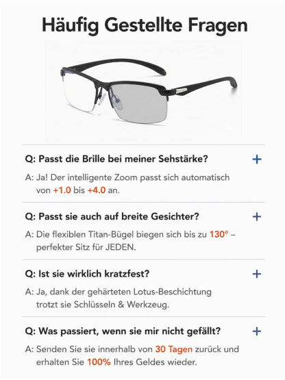 ✨Ohne Augenarzt-Termin – in 1 Sekunde klare Sicht.