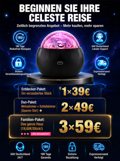 ✨Poznaj projektor 5D hologram, który zamienia zwykłe pomieszczenie w magiczną głębinę lub gwiezdny wszechświat.