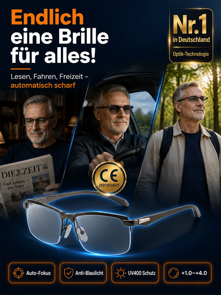 ✨Ohne Augenarzt-Termin – in 1 Sekunde klare Sicht.