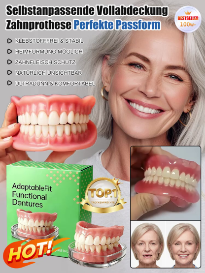🦷 Revolutionäres Silikon-Zahnprovisorium – ohne Kleber, ohne Zahnarzt, sofortiger Sitz in 1 Sekunde. ✨