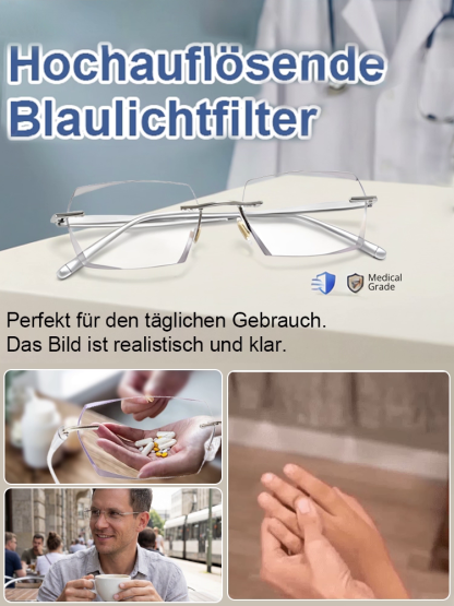 🆕Bekannte deutsche Brille – selbsttönend, ultraleicht, Blaulichtschutz – sofort klare Sicht.