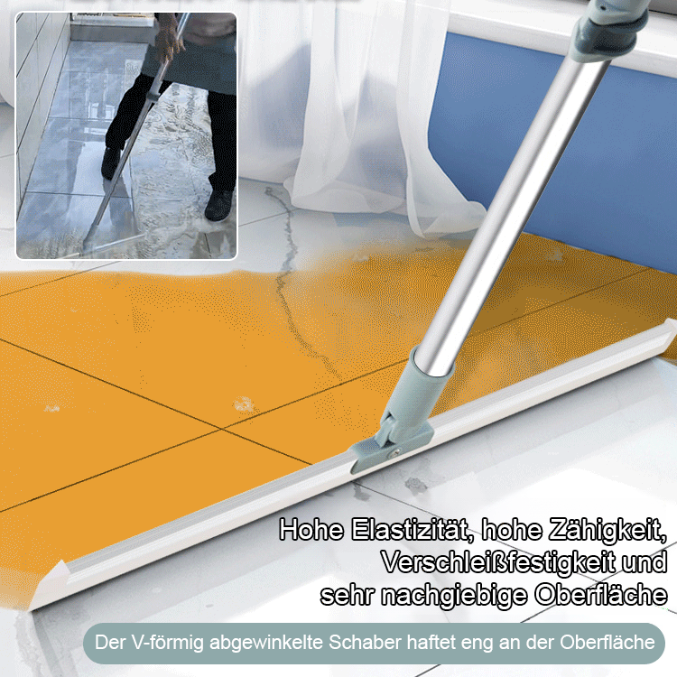 Silikon-Zauberbesen für den Nass- und Trockeneinsatz