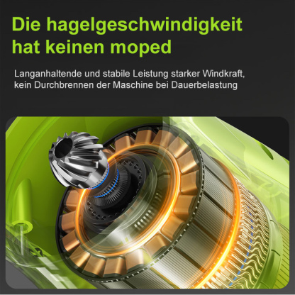💨Orkanartiger Wind 🌀Der leistungsstarke Laubbläser entfernt Laub, Staub und Wasser. 🍃