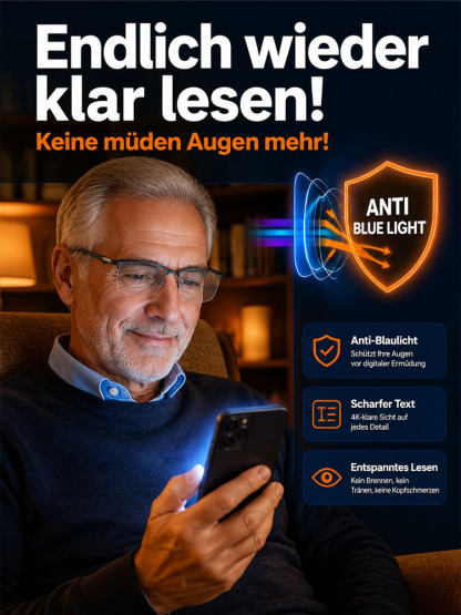 ✨Ohne Augenarzt-Termin – in 1 Sekunde klare Sicht.
