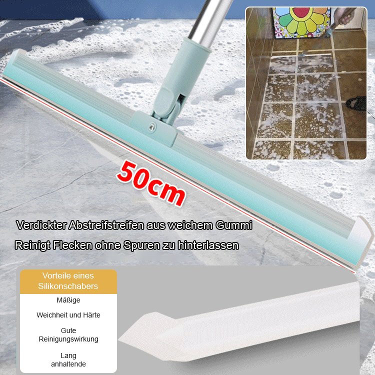 Silikon-Zauberbesen für den Nass- und Trockeneinsatz