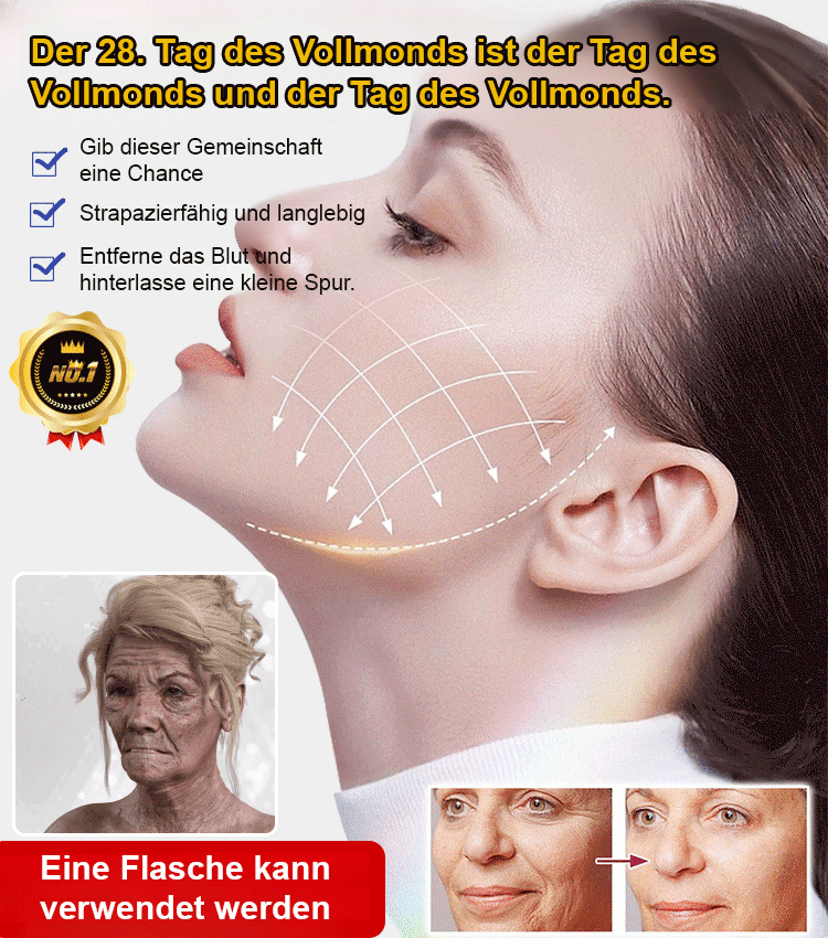  Einmal vor dem Schlafengehen anwenden – Ihre Haut sieht zehn Jahre jünger aus!