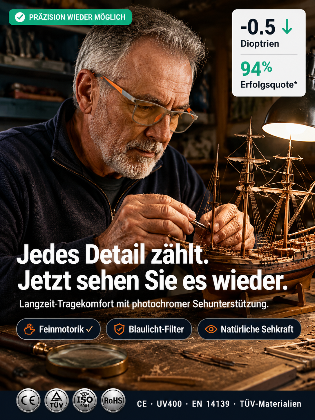 🆕Sofort klare Sicht – oder wir erstatten das Zehnfache.