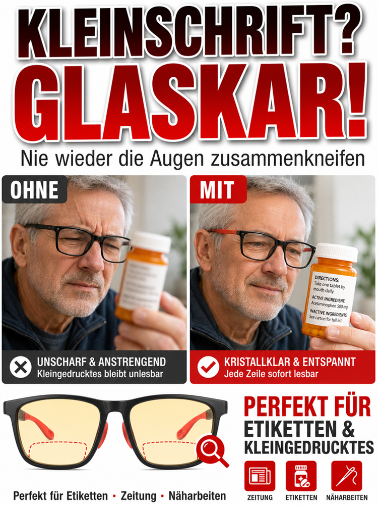 🆕Schluss mit Sehproblemen und ständigem Brillenwechsel – automatische Anpassung. Deutsche Ingenieurskunst seit 100 Jahren.