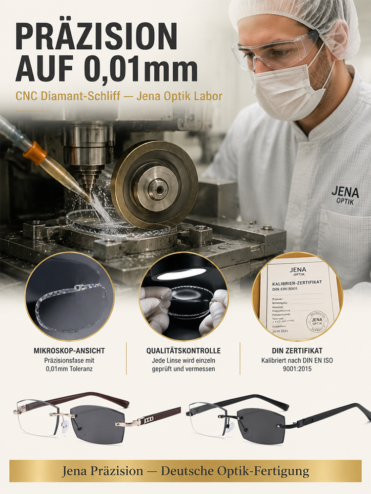 Eine Brille – automatisch angepasst an Entfernung und Licht. Schluss mit dem Wechsel zwischen Lese-, Alltags- und Sonnenbrille.