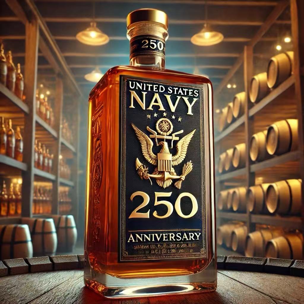 Limited Edition250th Anniversary U.S. Military Commemorative Bottle