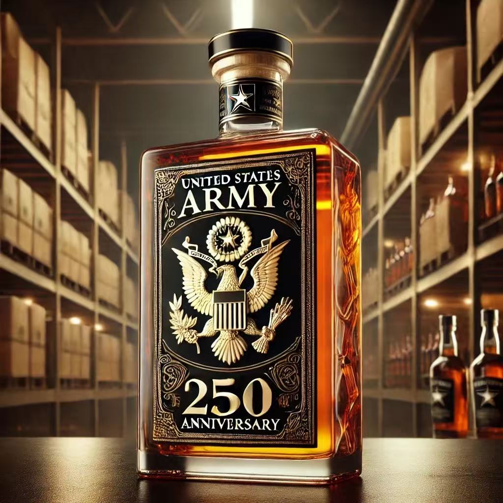 Limited Edition250th Anniversary U.S. Military Commemorative Bottle