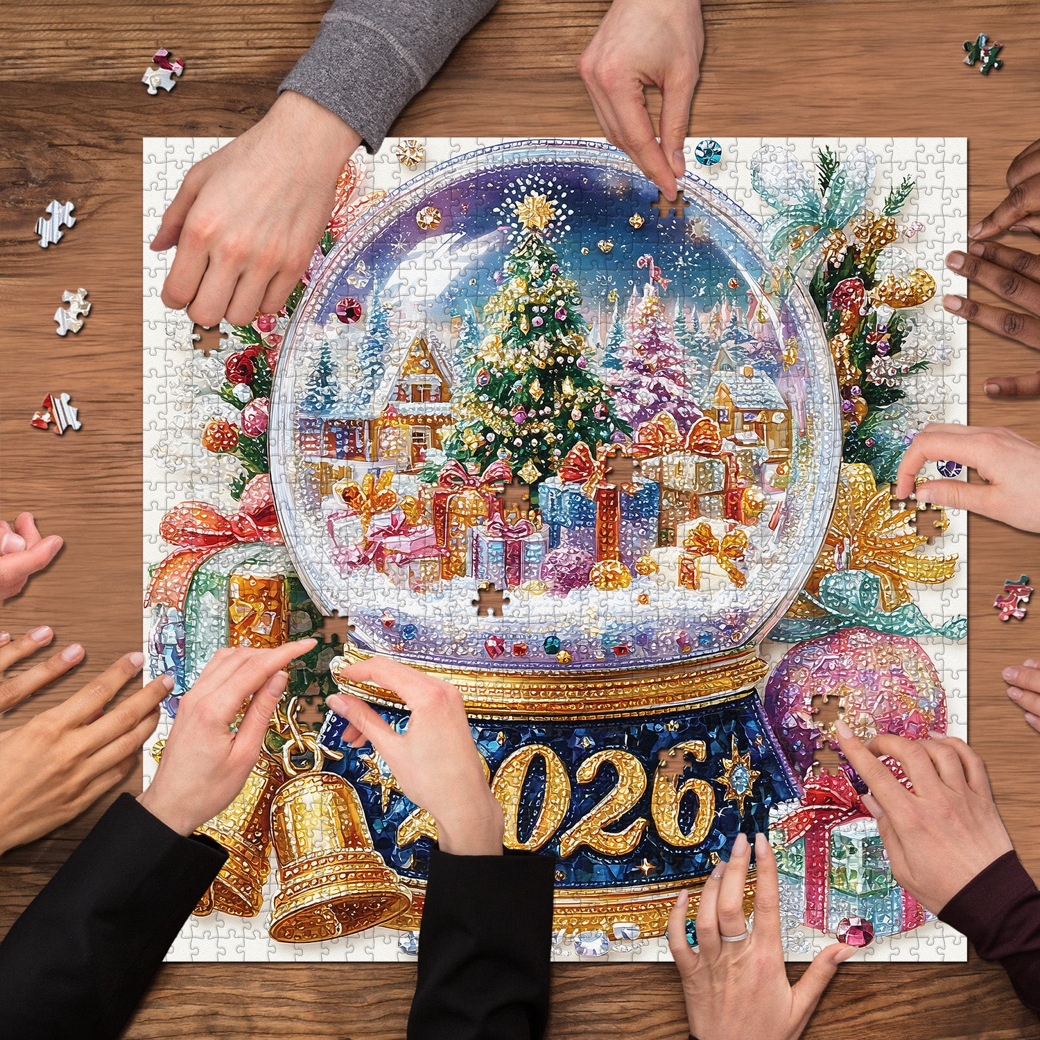 Crystal Christmas 2026 Jigsaw Puzzle