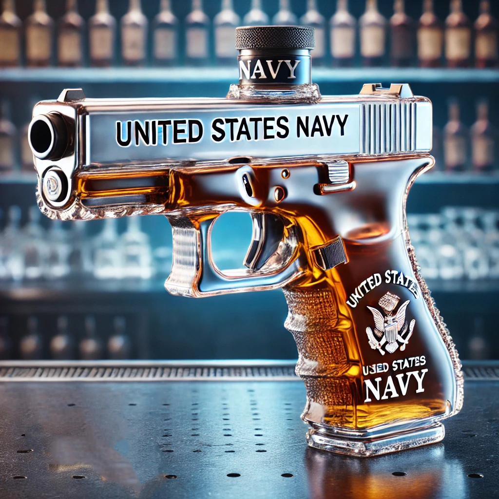 Soldier Glock 19  bottle