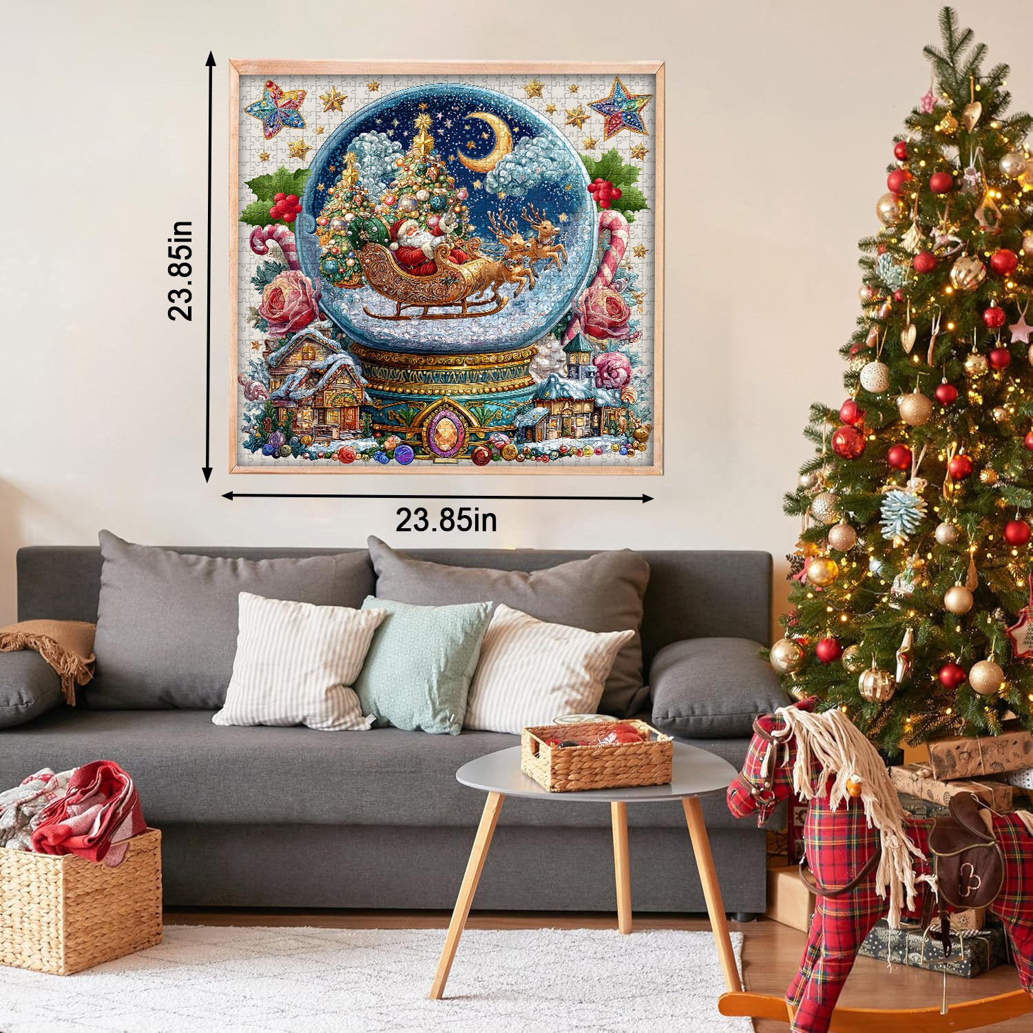 Christmas Crystal Ball Jigsaw Puzzles