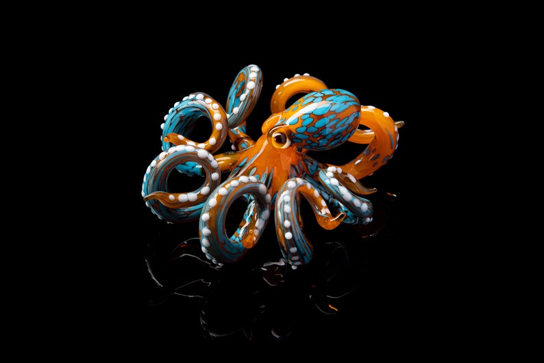Blown Glass Octopus